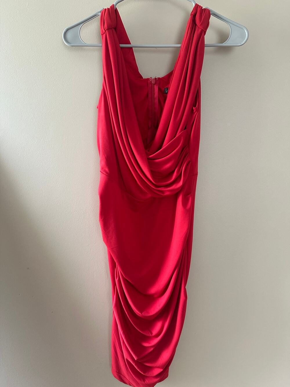 Venus Red Curtain Style Sleeveless Sexy Cocktail Dress